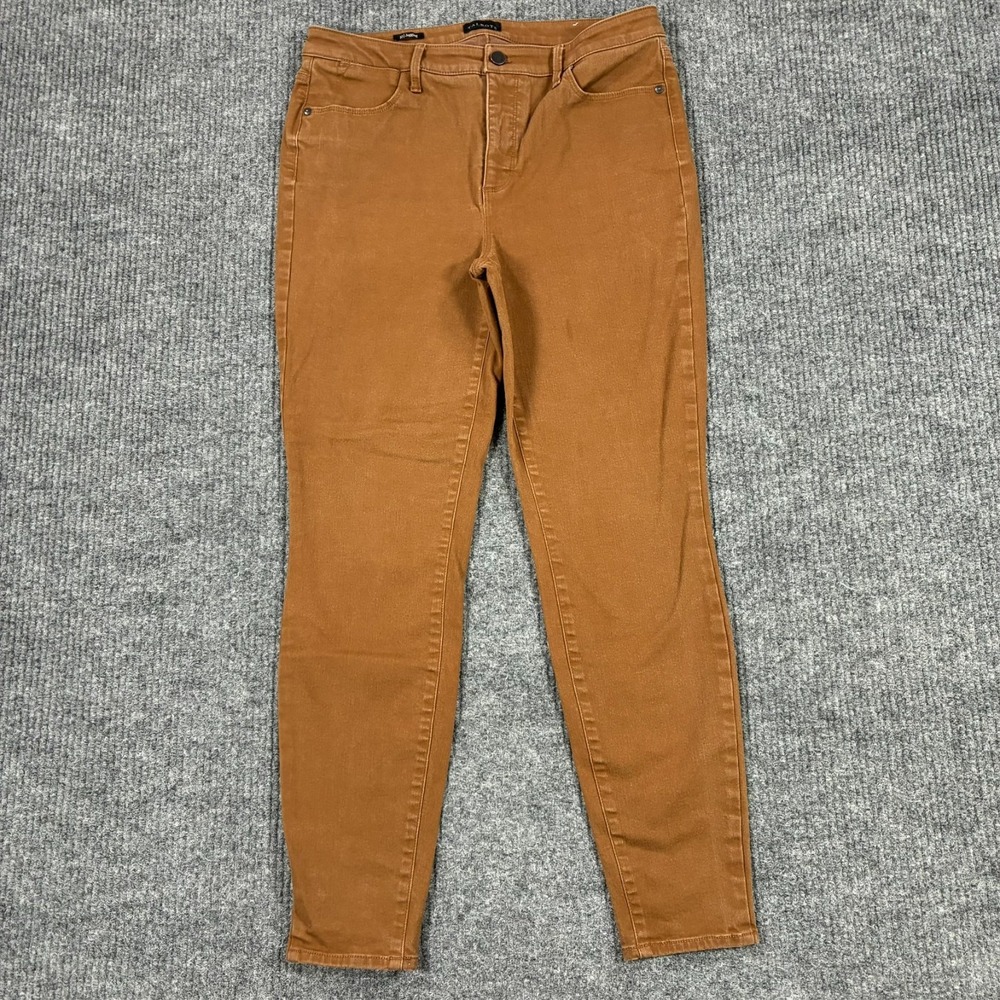 Talbots Jegging Womens Size 10 Brown Denim Stretch Mid Rise Skinny Jeans